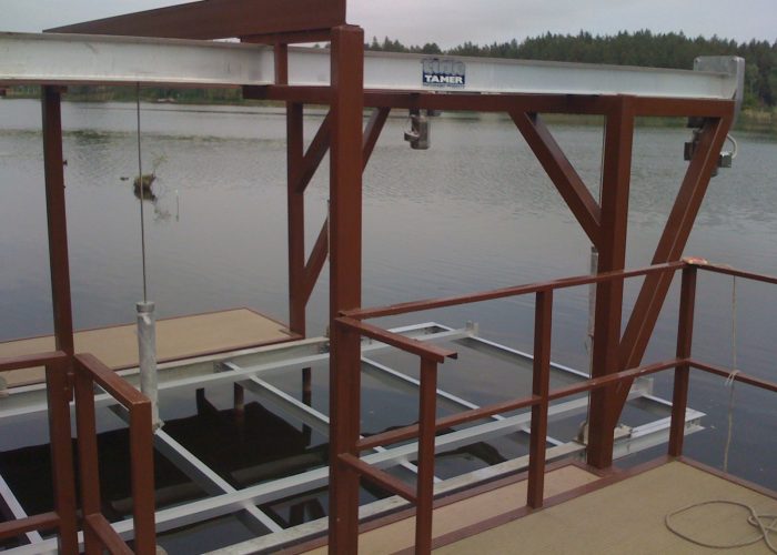 4-свайный лифт