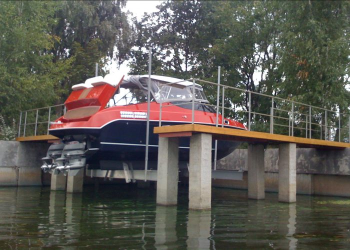 4-свайный лифт